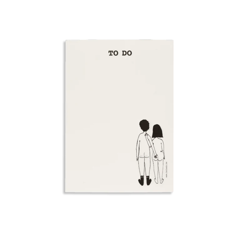 Block notes Helen B "Naked couple"