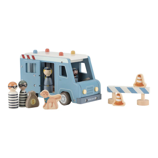Furgone polizia in legno - Little Dutch