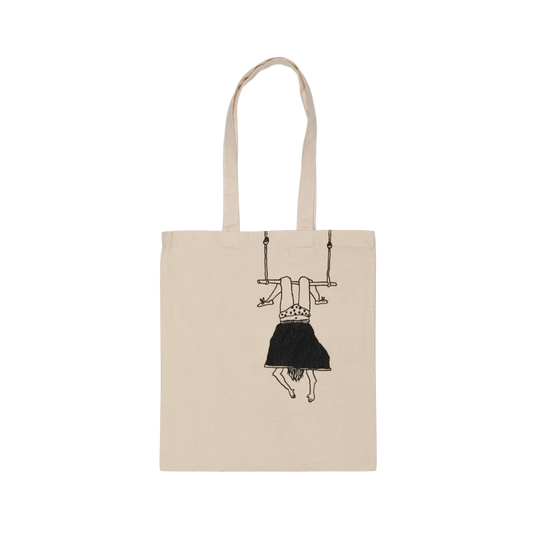 Borsa in cotone Helen B "Trapeze Girl"