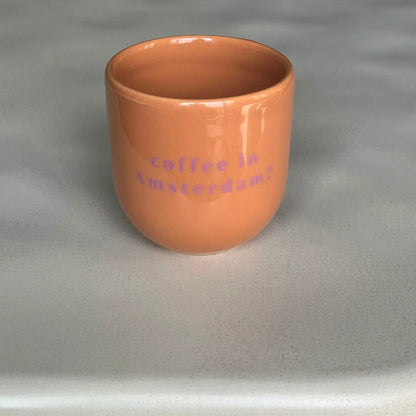 Tazza Sisi, Caffè ad Amsterdam