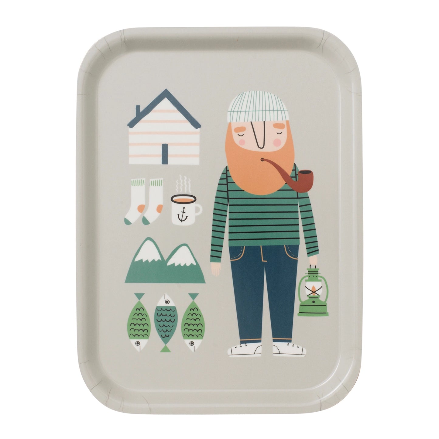 KOMPISBRICKA EBBOT, Vassoio 27x20cm