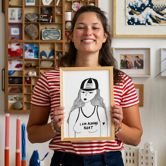 Stampa A4 Helen B "Boss Lady"