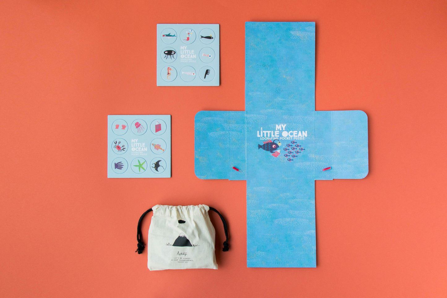 POCKET PUZZLE - MY LITTLE OCEAN - Londji