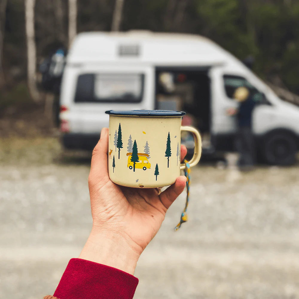 Tazza in acciaio "Wild & Free" Roadtyping