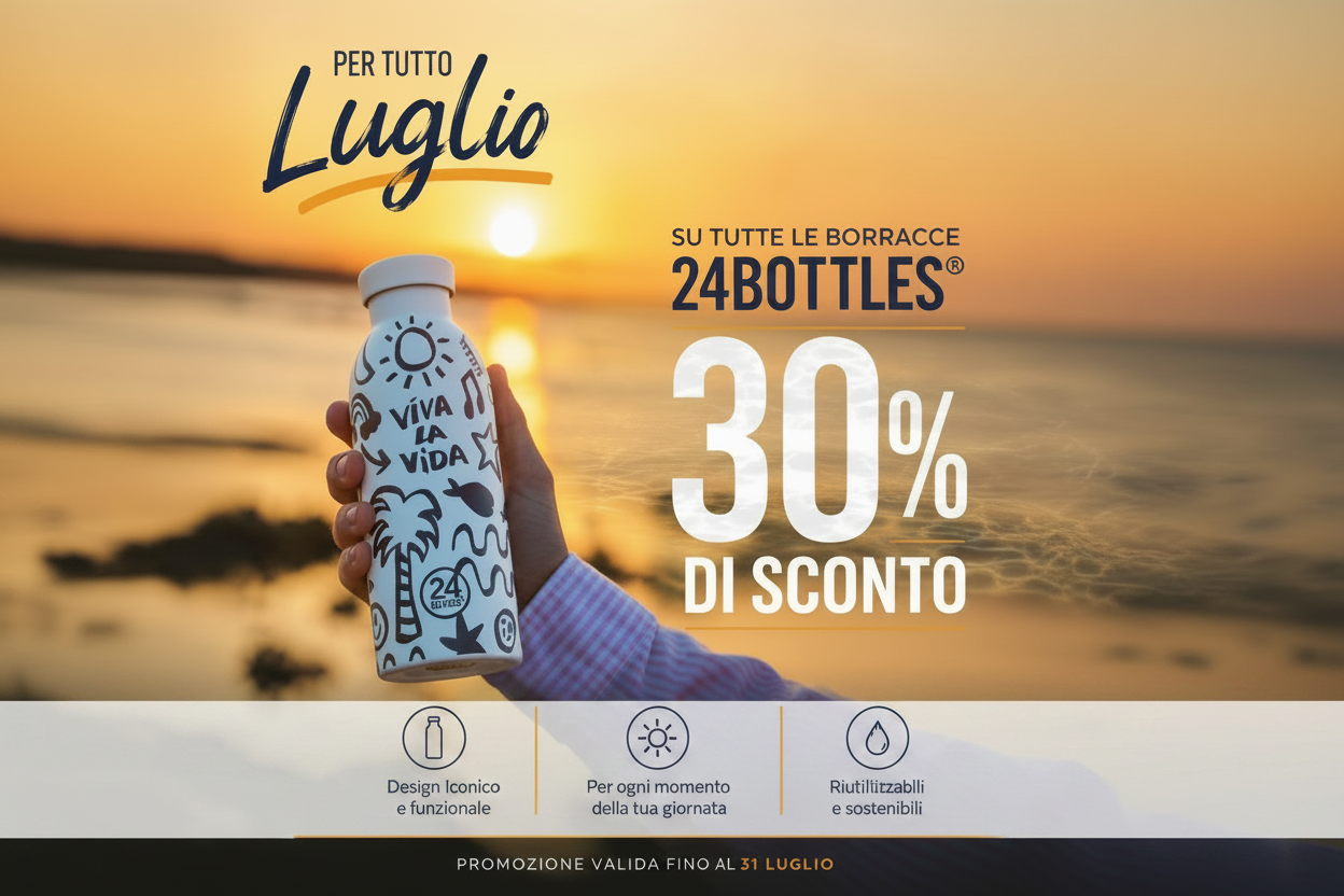 Banner Luglio 24 Bottles - riquadri chiari