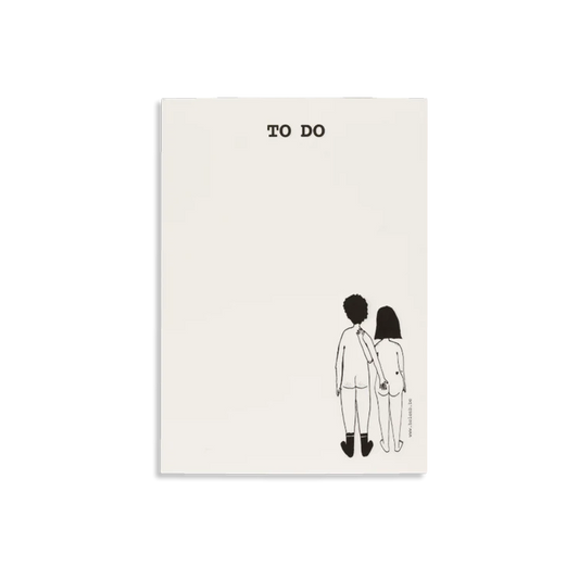 Block notes Helen B "Naked couple"