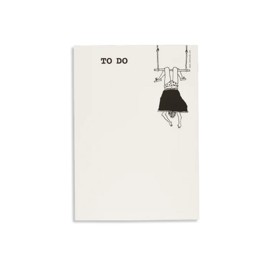 Block notes Helen B "Trapeze Girl"