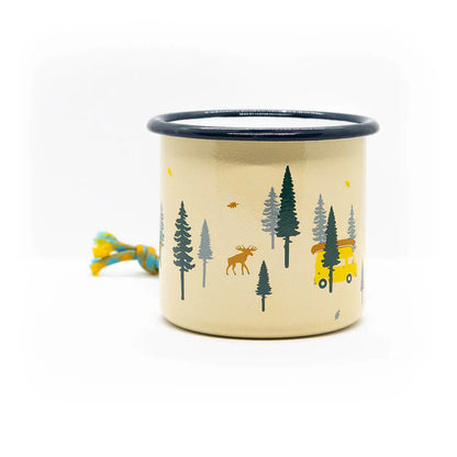 Tazza in acciaio "Wild & Free" Roadtyping